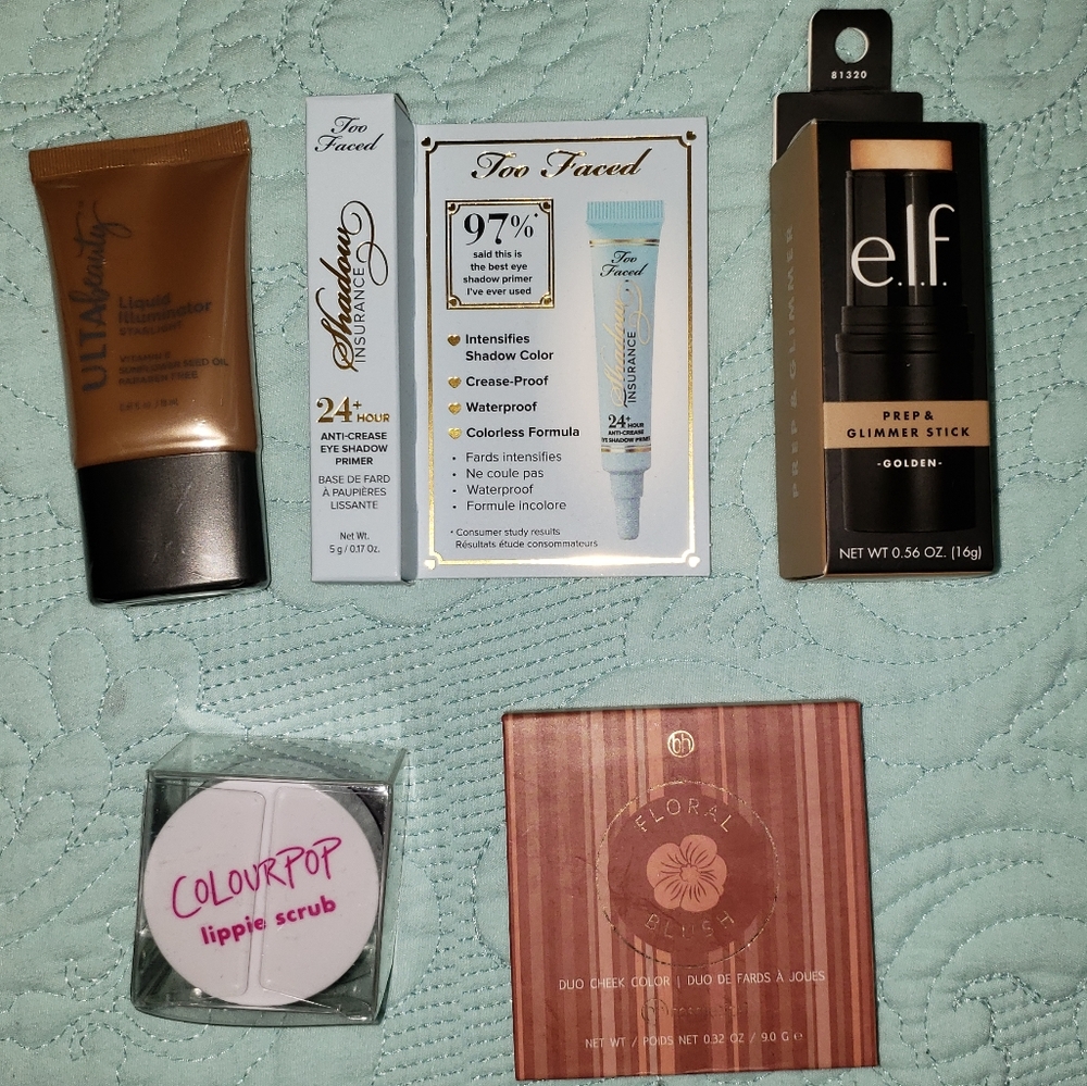 Makeup cosmetics sample set